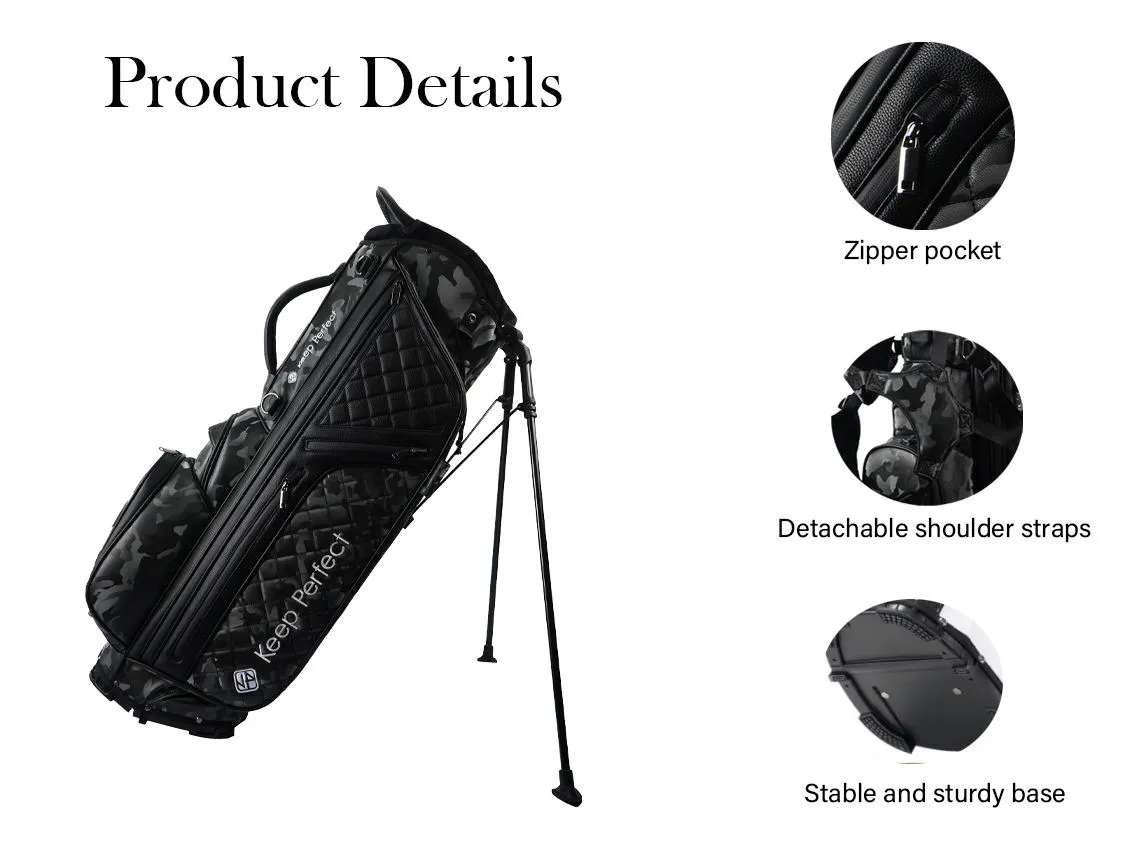 Golf Stand Bags for Hiking Golf Courses: Lightweight and Durable thumbnail