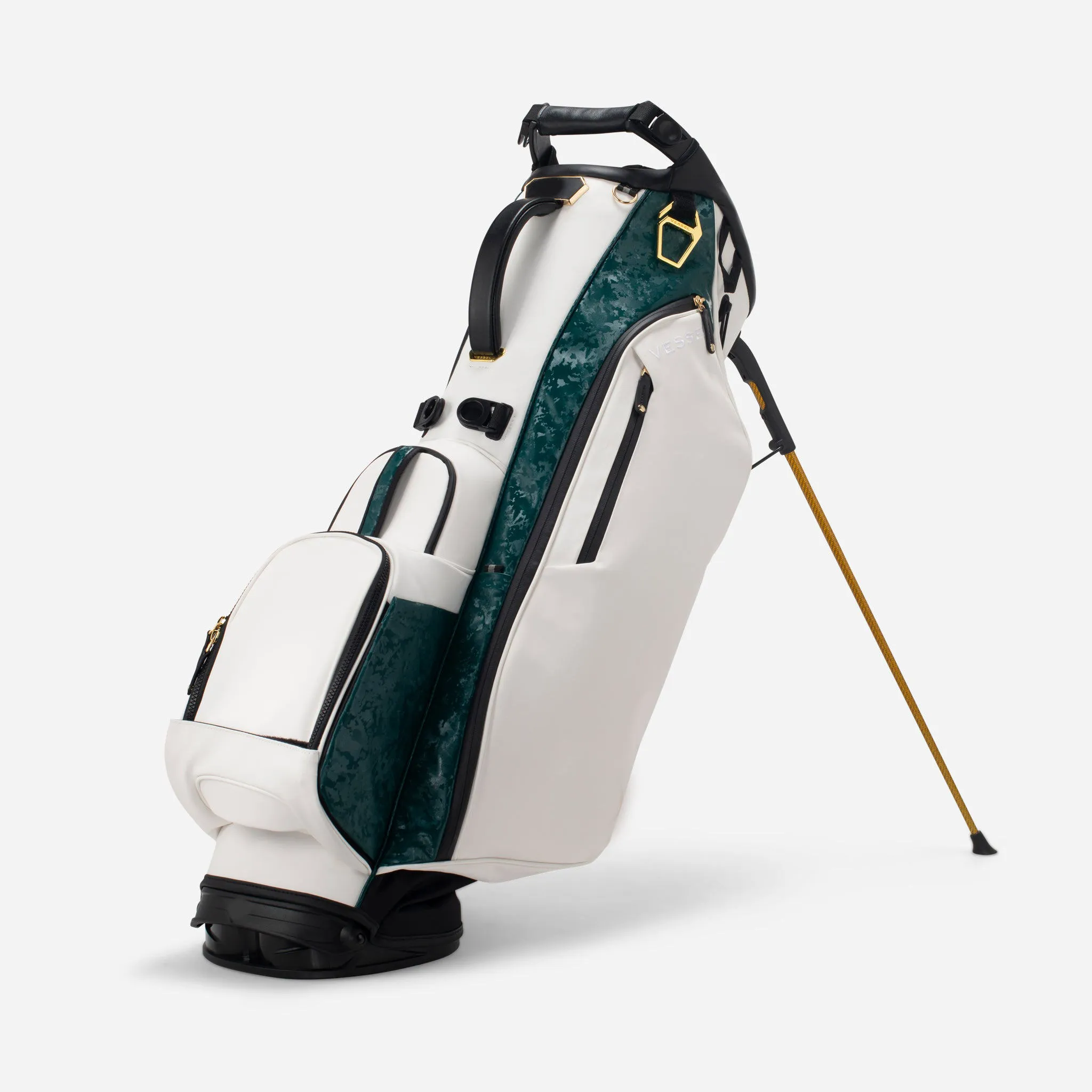 Custom logo and branding options for golf stand bags