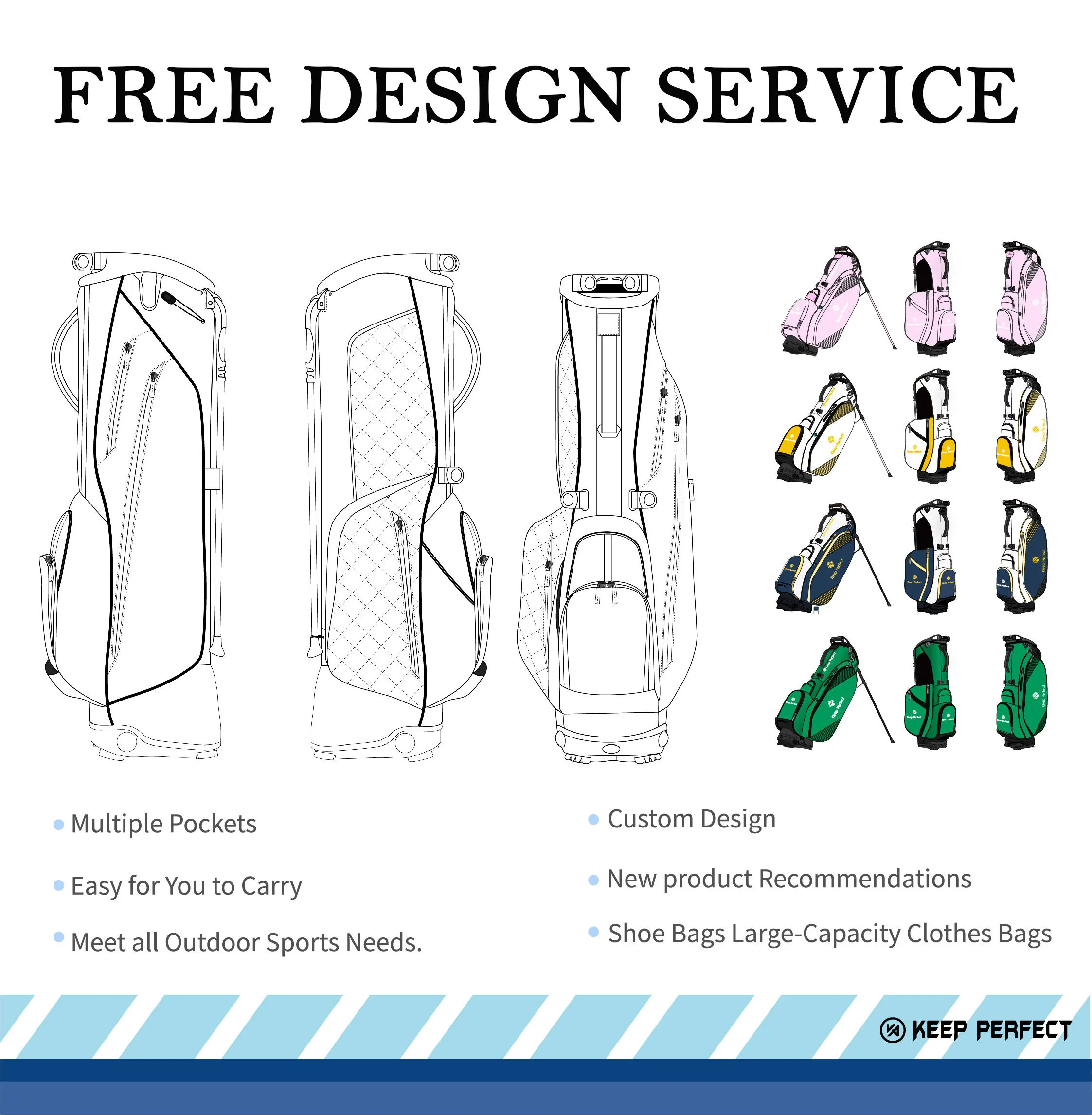 Golf Stand Bag Color Guide: Choosing the Right Color for You thumbnail